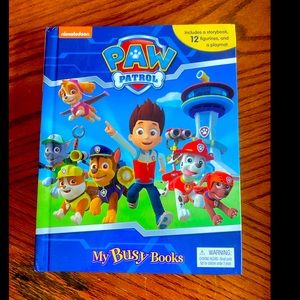NEW: PAW PATROL STORY BOOK & PLAYSET Brand new never played with or opened